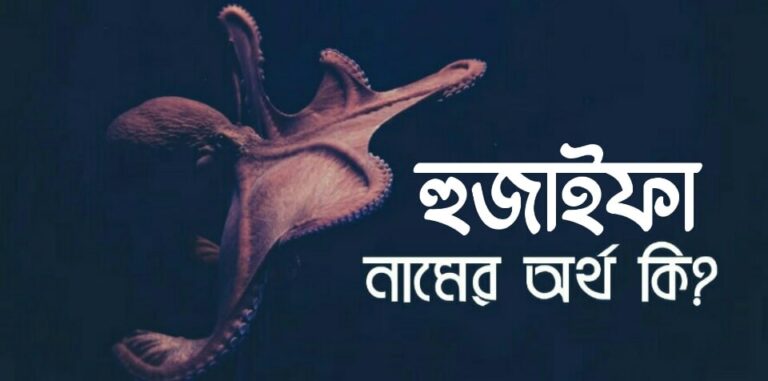 হুজাইফা নামের অর্থ কি? Huzaifa name meaning in Bengali