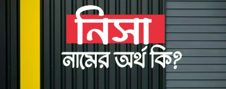 নিসা নামের অর্থ কি? Nisa name meaning in Bengali