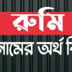 রুমি নামের অর্থ কি? Rumi name meaning in Bengali