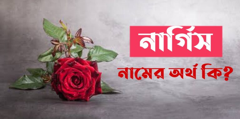 নামের অর্থ কি? Nargis Name meaning in Bengali