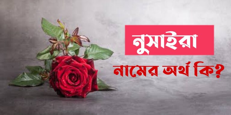 নুসাইরা নামের অর্থ কি? Nusaira Name meaning in Bengali