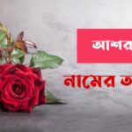 আশরাফুল নামের অর্থ কি? Ashraful Name meaning in Bengali